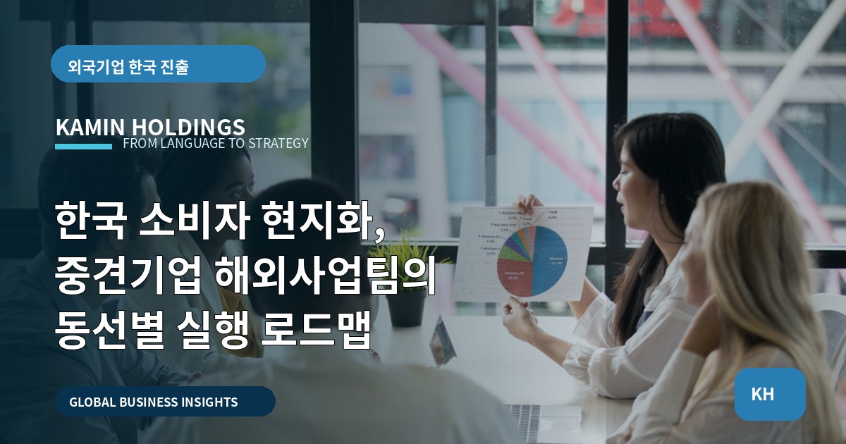 한국 소비자 현지화, 중견기업 해외사업팀의 동선별 실행 로드맵