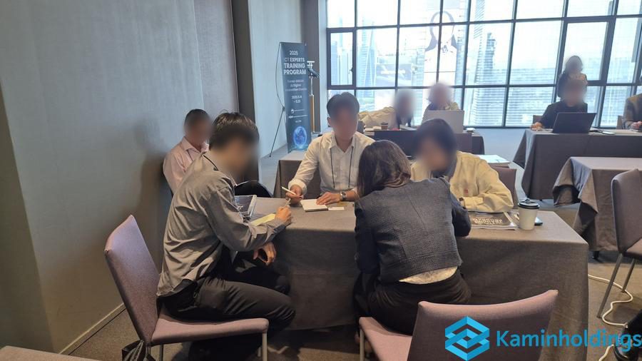 투자자 방한 일정 중견기업 해외사업팀 카민홀딩스 실제 업무 사진