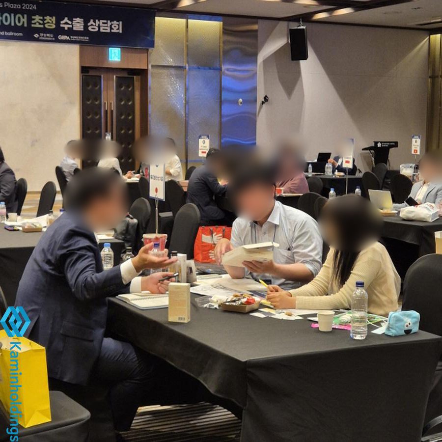 공장 방문 통역 중견기업 해외사업팀 카민홀딩스 실제 업무 사진