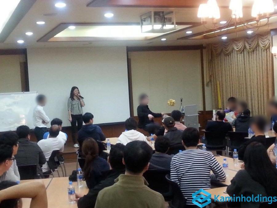 공장 방문 통역 중견기업 해외사업팀 카민홀딩스 실제 업무 사진