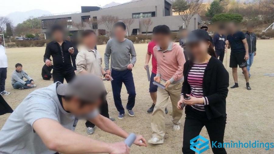 온라인 화상회의 통역 중견기업 해외사업팀 카민홀딩스 실제 업무 사진