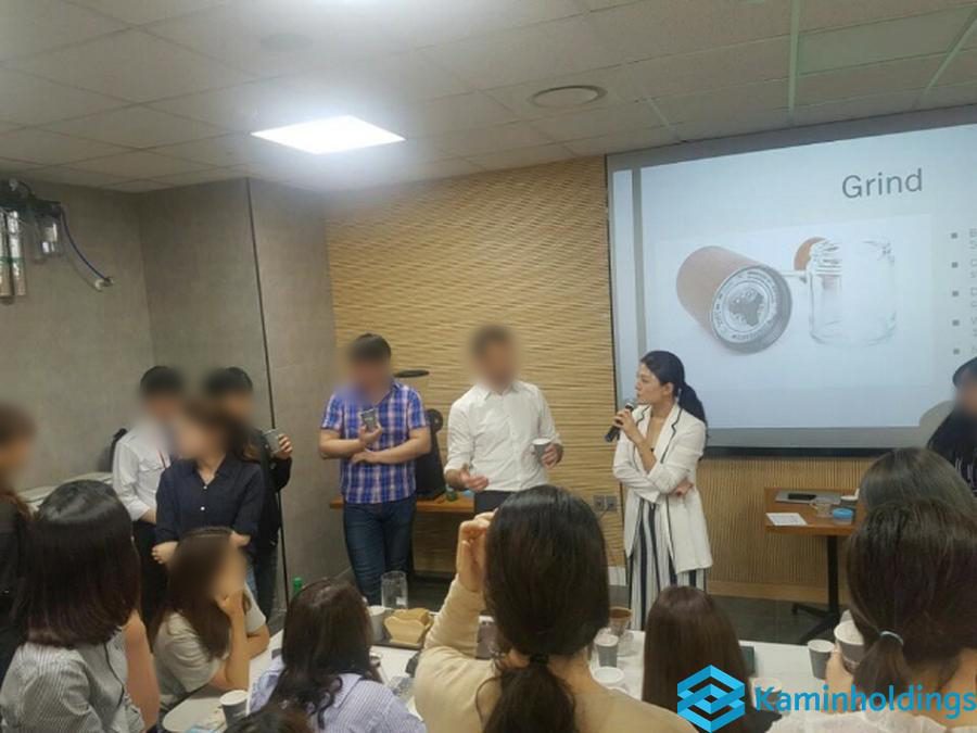 국제 학생 교류 프로그램 중견기업 해외사업팀 카민홀딩스 실제 업무 사진