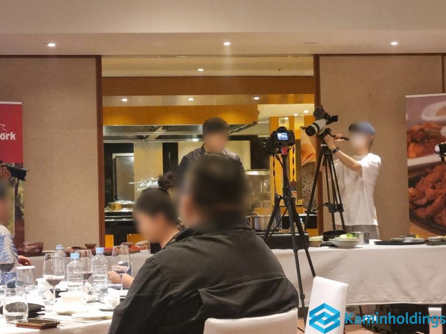 전시회 부대 프로그램 중견기업 해외사업팀 카민홀딩스 실제 업무 사진