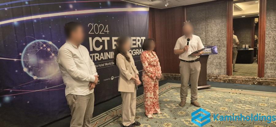 공장 방문 통역 중견기업 해외사업팀 카민홀딩스 실제 업무 사진