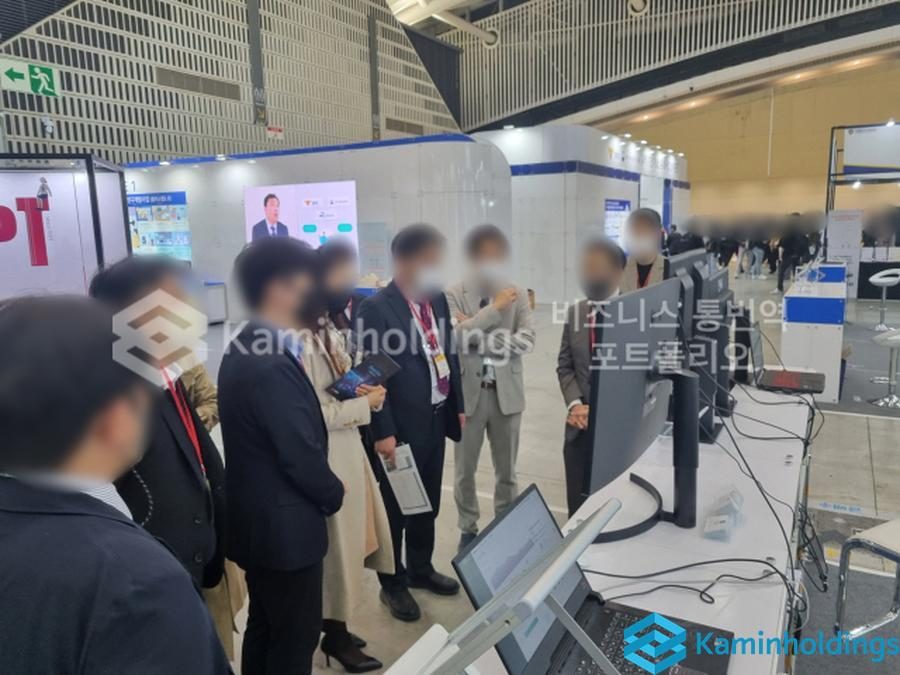언론 인터뷰 동행 중견기업 해외사업팀 카민홀딩스 실제 업무 사진