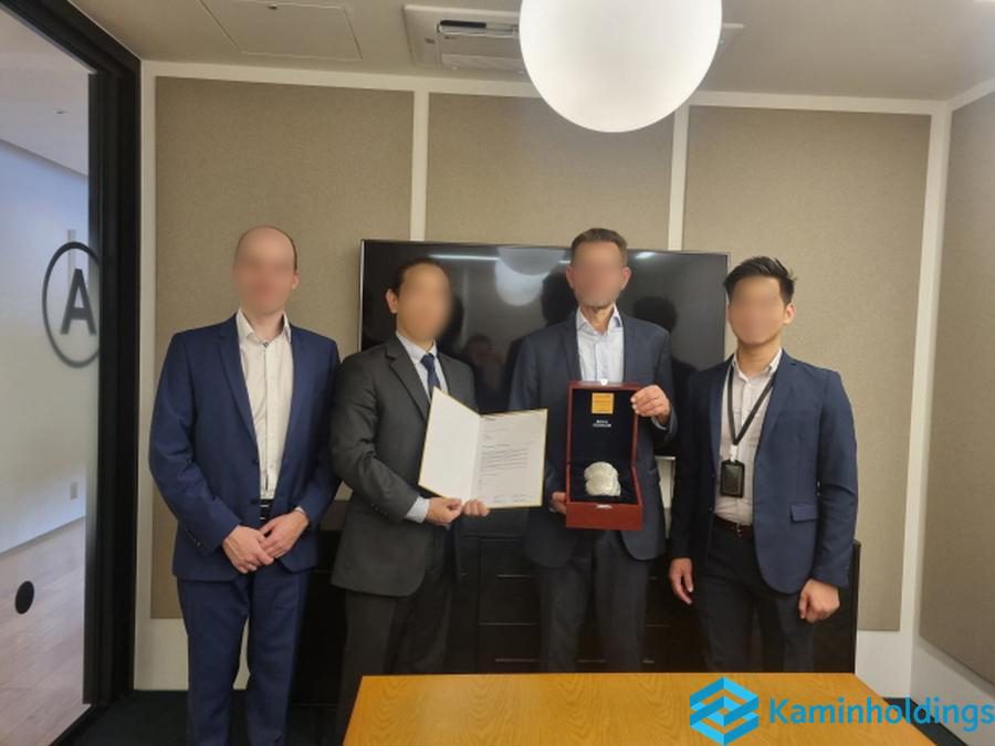 해외 파트너 초청행사 중견기업 해외사업팀 카민홀딩스 실제 업무 사진