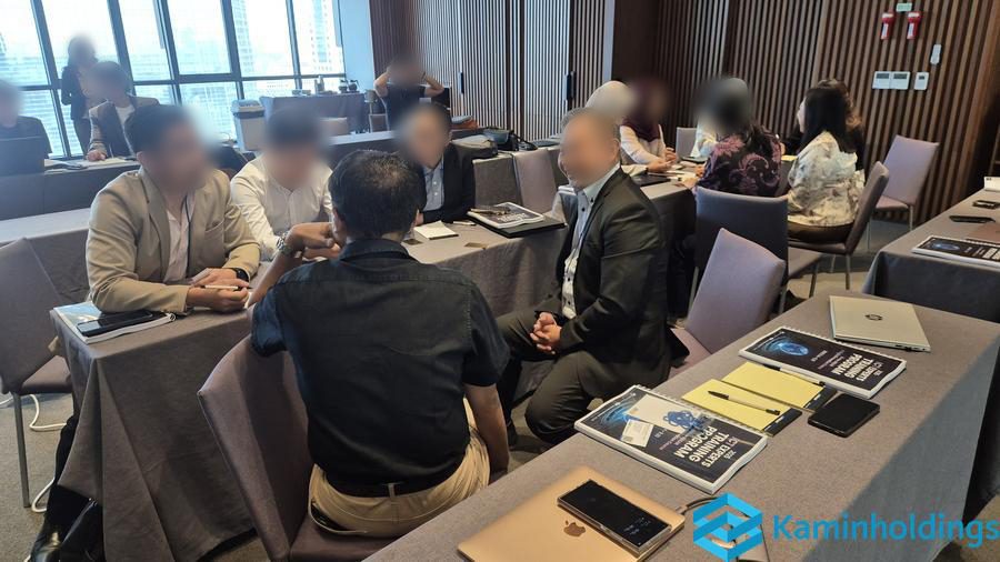 해외 파트너 초청행사 중견기업 해외사업팀 카민홀딩스 실제 업무 사진