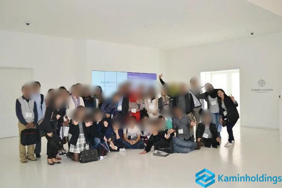 온라인 화상회의 통역 중견기업 해외사업팀 카민홀딩스 실제 업무 사진