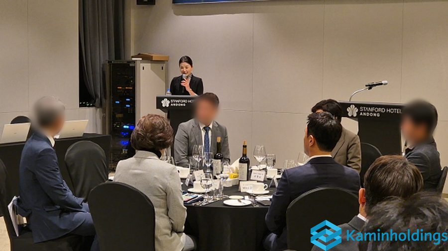 계약 협상 통역 중견기업 해외사업팀 카민홀딩스 실제 업무 사진