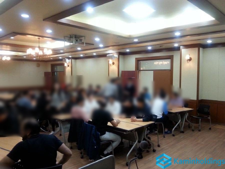 전시회 VIP 투어 중견기업 해외사업팀 카민홀딩스 실제 업무 사진