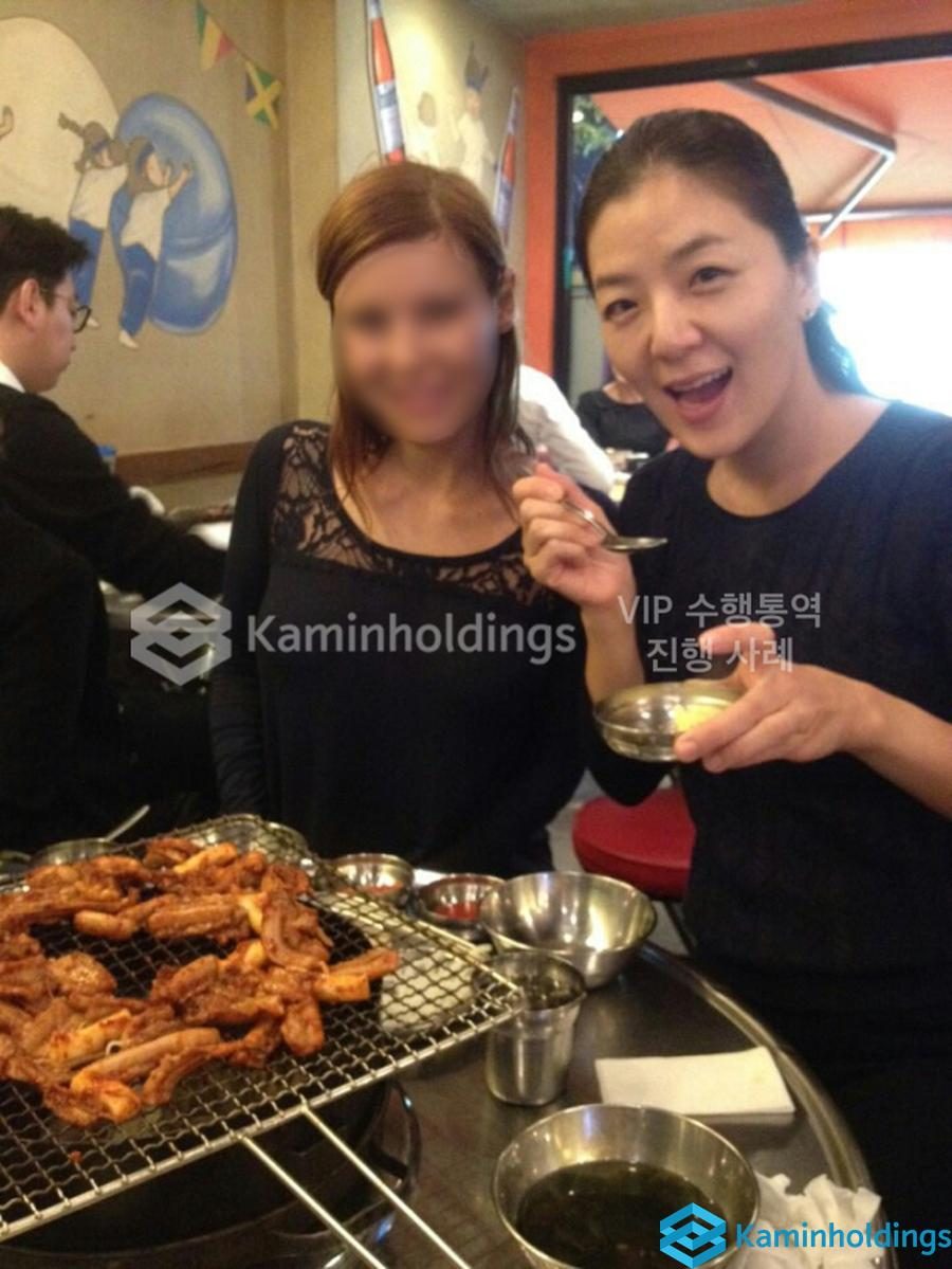 공장 방문 통역 중견기업 해외사업팀 카민홀딩스 실제 업무 사진