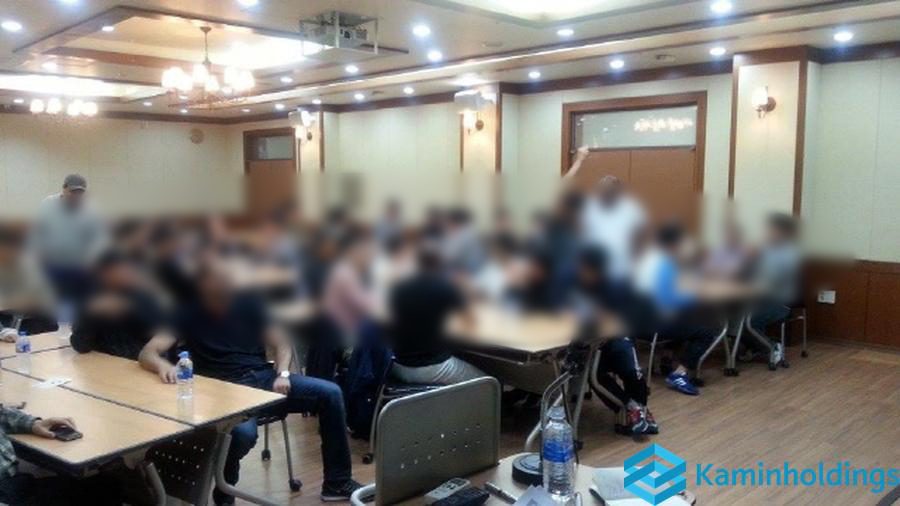 한국 브랜드 론칭 중견기업 해외사업팀 카민홀딩스 실제 업무 사진