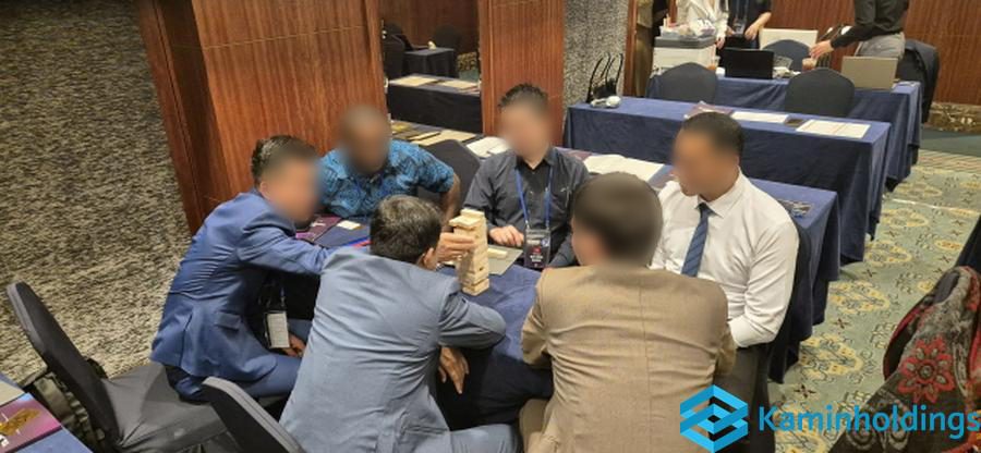 투자자 미팅 통역 중견기업 해외사업팀 카민홀딩스 실제 업무 사진