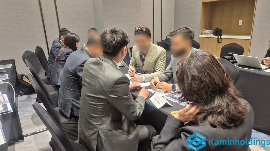 B2B 영업 기반 구축 중견기업 해외사업팀 카민홀딩스 실제 업무 사진