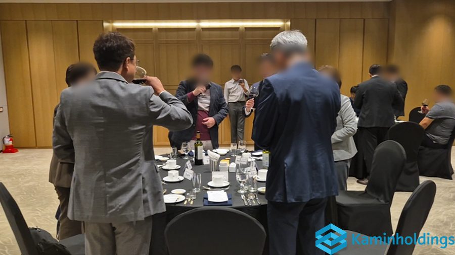 공장 방문 통역 중견기업 해외사업팀 카민홀딩스 실제 업무 사진