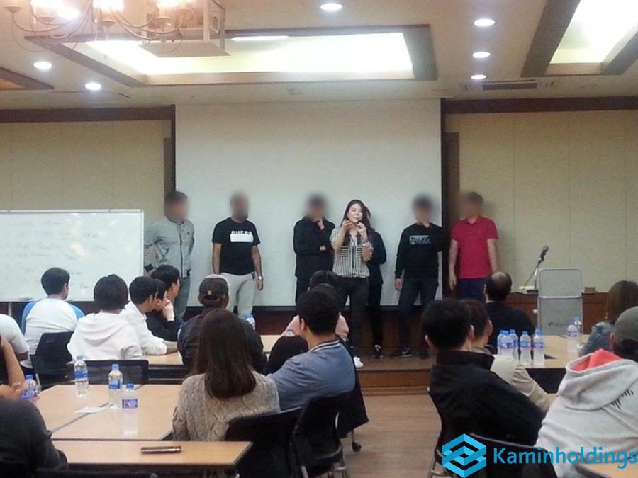 국제 학생 교류 프로그램 중견기업 해외사업팀 카민홀딩스 실제 업무 사진
