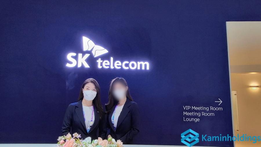 온라인 화상회의 통역 중견기업 해외사업팀 카민홀딩스 실제 업무 사진