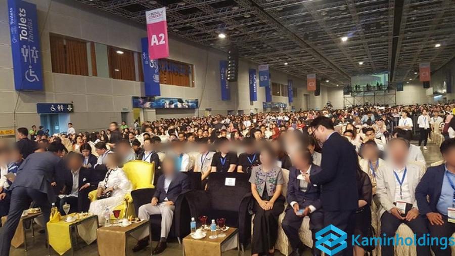 문화교류 행사 사회 중견기업 해외사업팀 카민홀딩스 실제 업무 사진