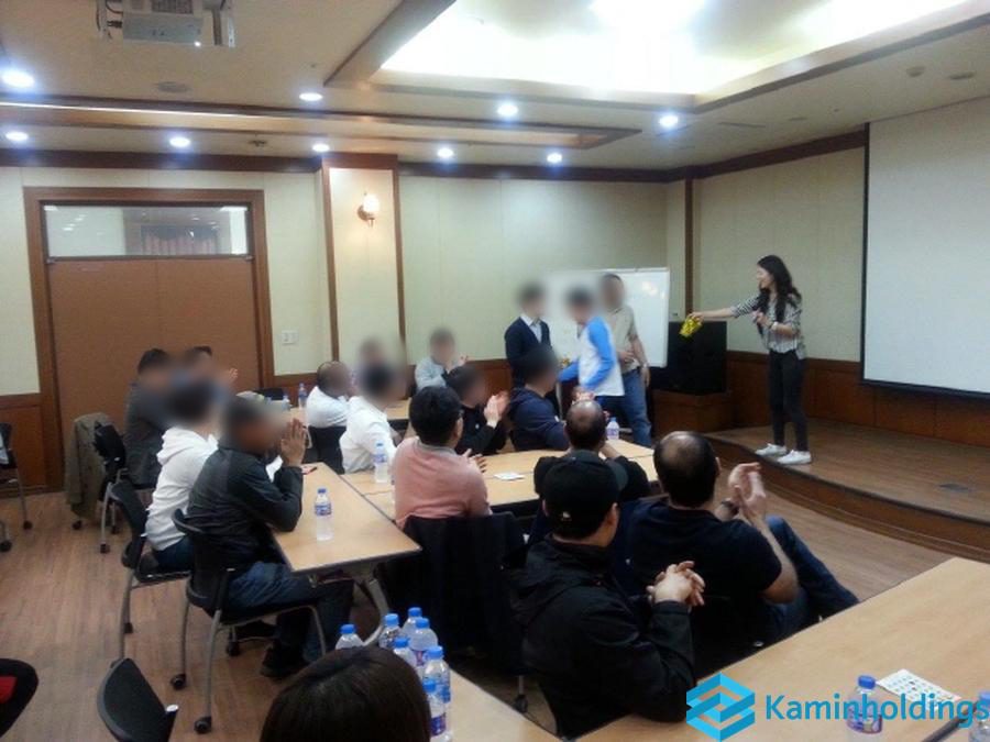 전시회 부대 프로그램 중견기업 해외사업팀 카민홀딩스 실제 업무 사진