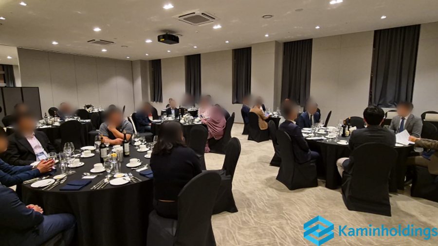 정부·공공기관 국제행사 중견기업 해외사업팀 카민홀딩스 실제 업무 사진