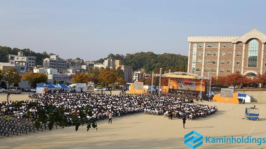 가족 초청 글로벌 행사 중견기업 해외사업팀 카민홀딩스 실제 업무 사진