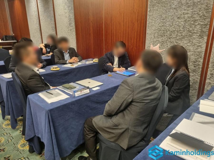 브랜드 체험 프로그램 중견기업 해외사업팀 카민홀딩스 실제 업무 사진
