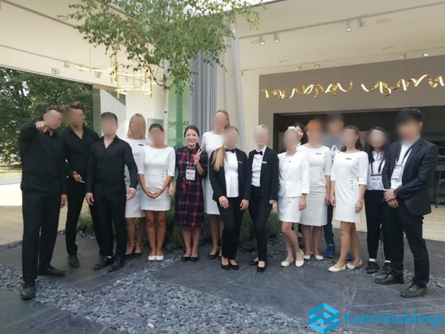 온라인 화상회의 통역 중견기업 해외사업팀 카민홀딩스 실제 업무 사진